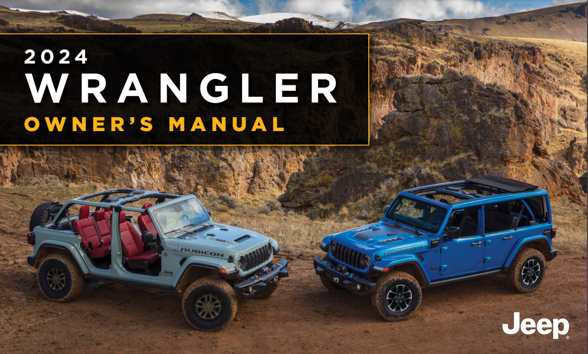 2024 Jeep Wrangler Owner’s Manual