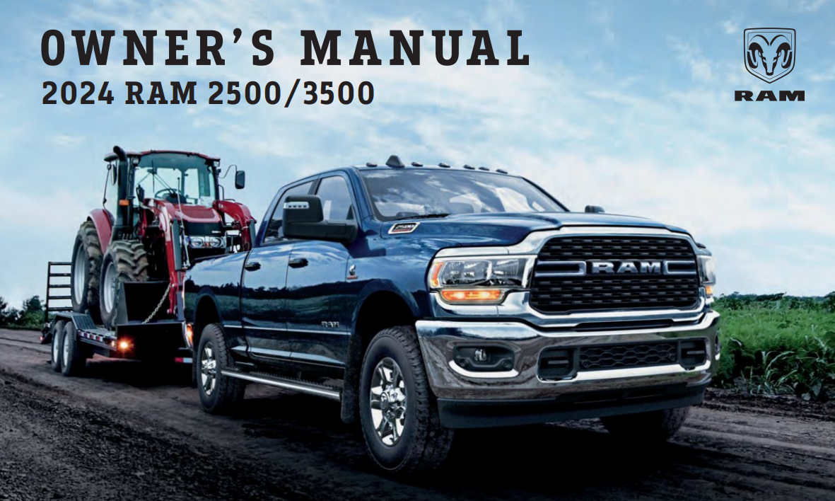 2024 RAM 2500 Owner’s Manual