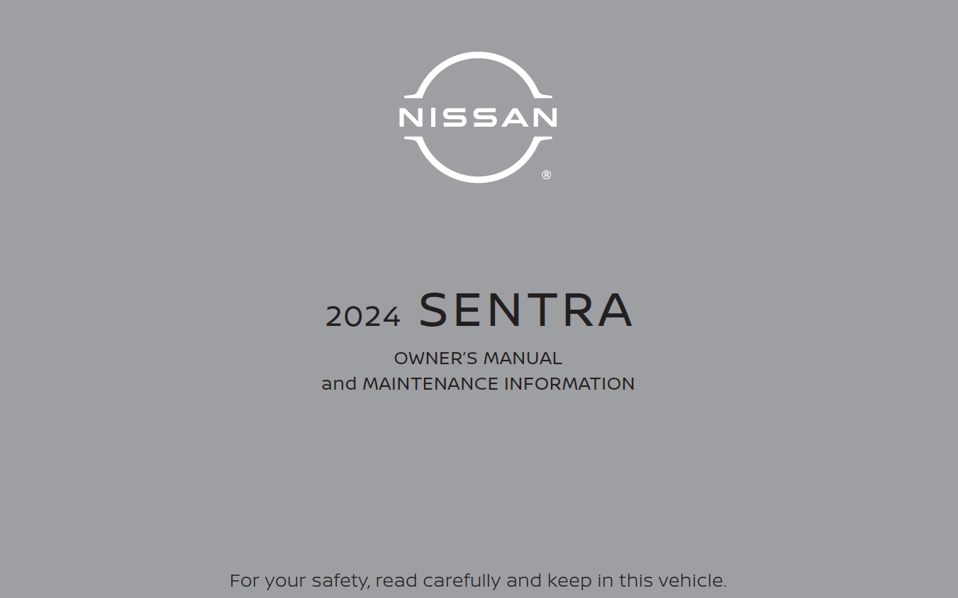 2024 Nissan Sentra Owner’s Manual