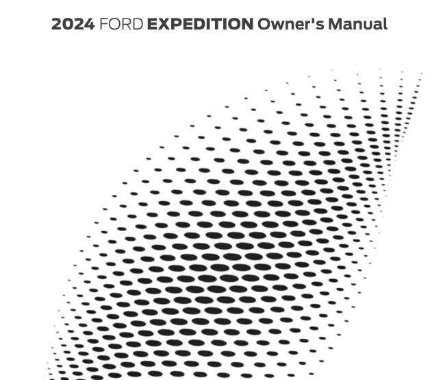 2024 Ford Expedition Owner’s Manual